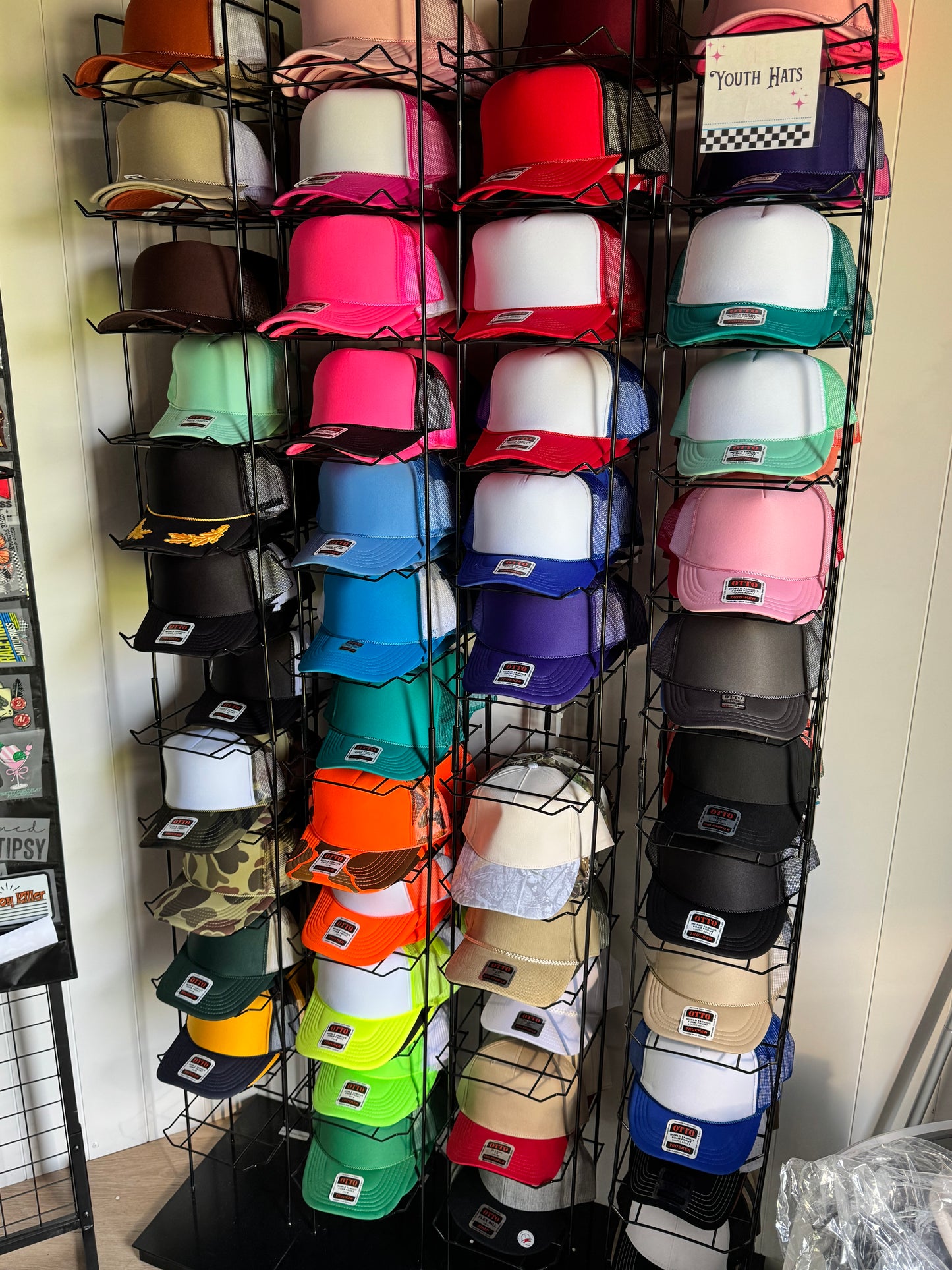 Grinch’s Coffee Patch – Holiday Latte Trucker Hat (Custom Hat Color)