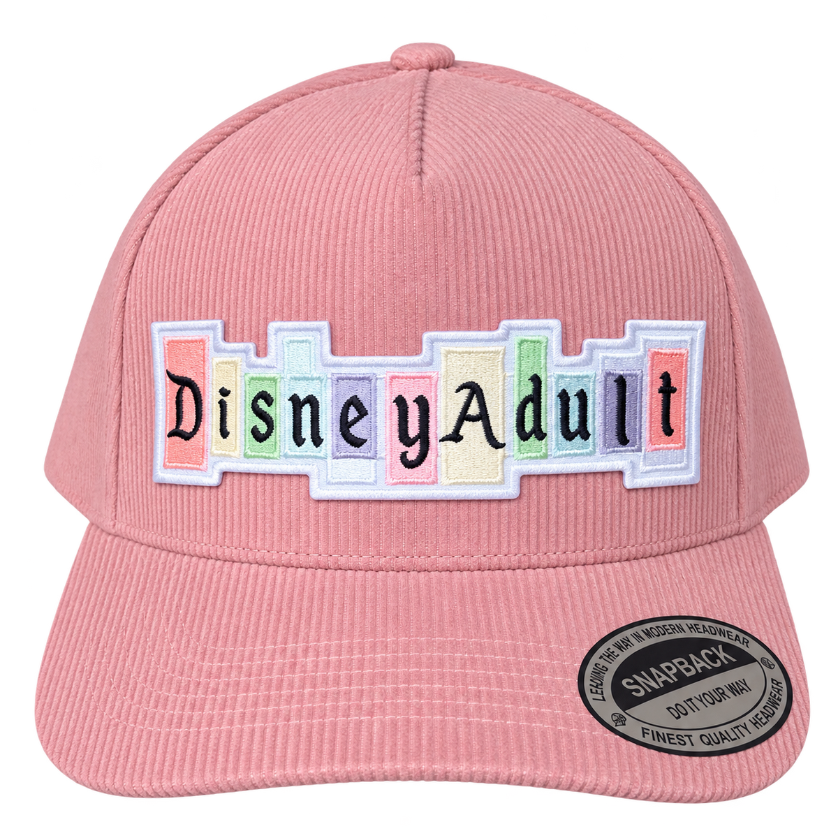 "DisneyAdult" Mauve Pink Corduroy Hat