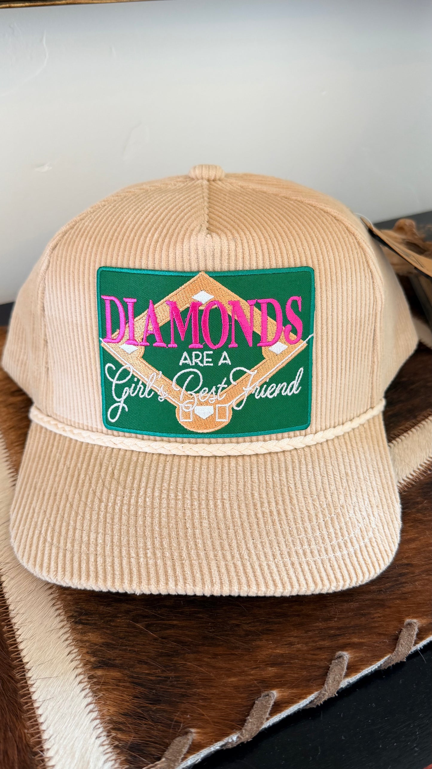 Diamonds are girls best friend.