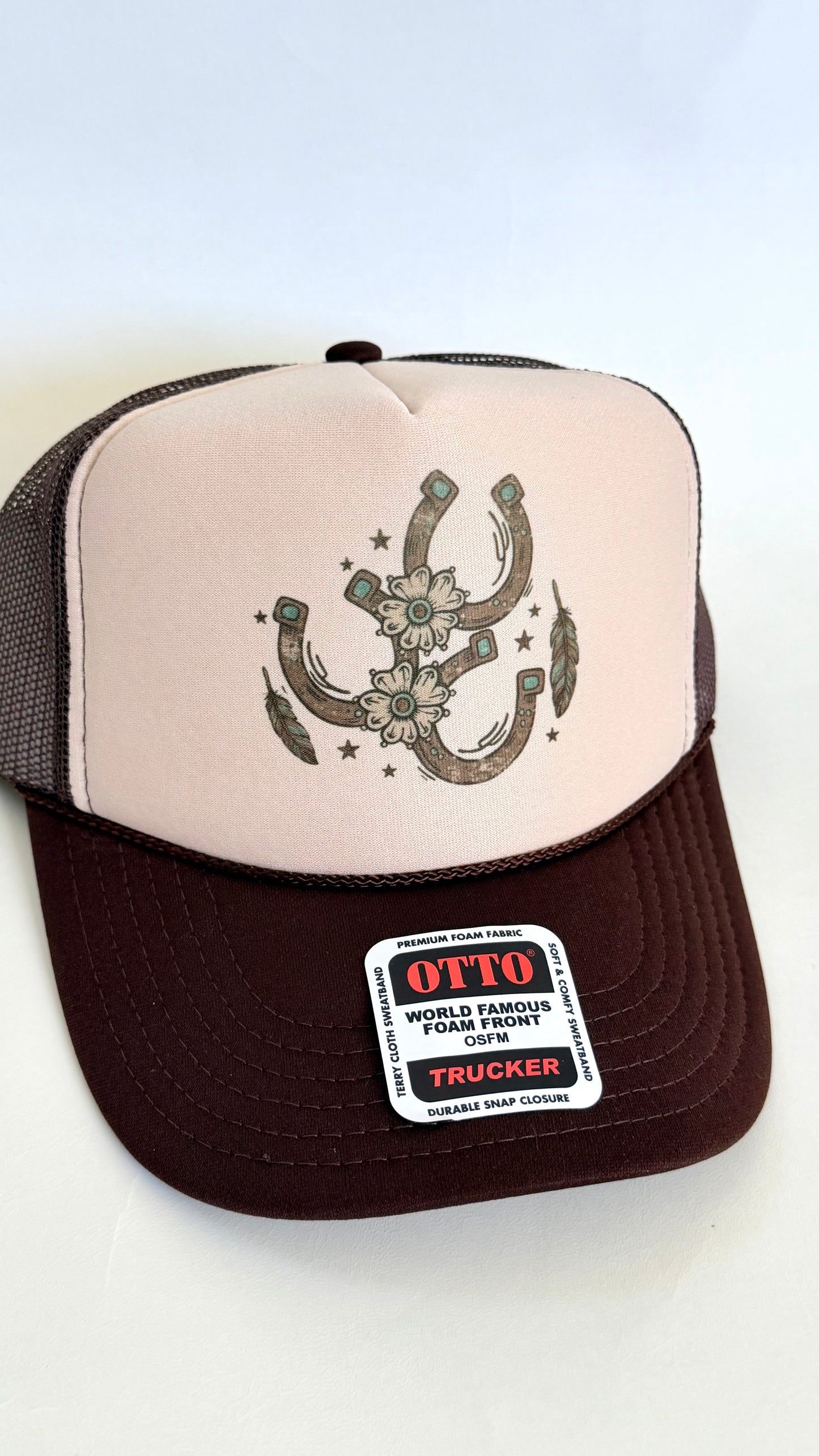 Western Horseshoe Design Hat