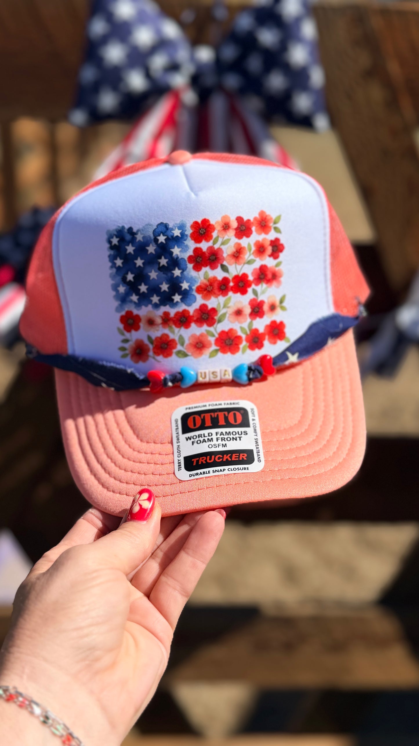 Floral Freedom Hat