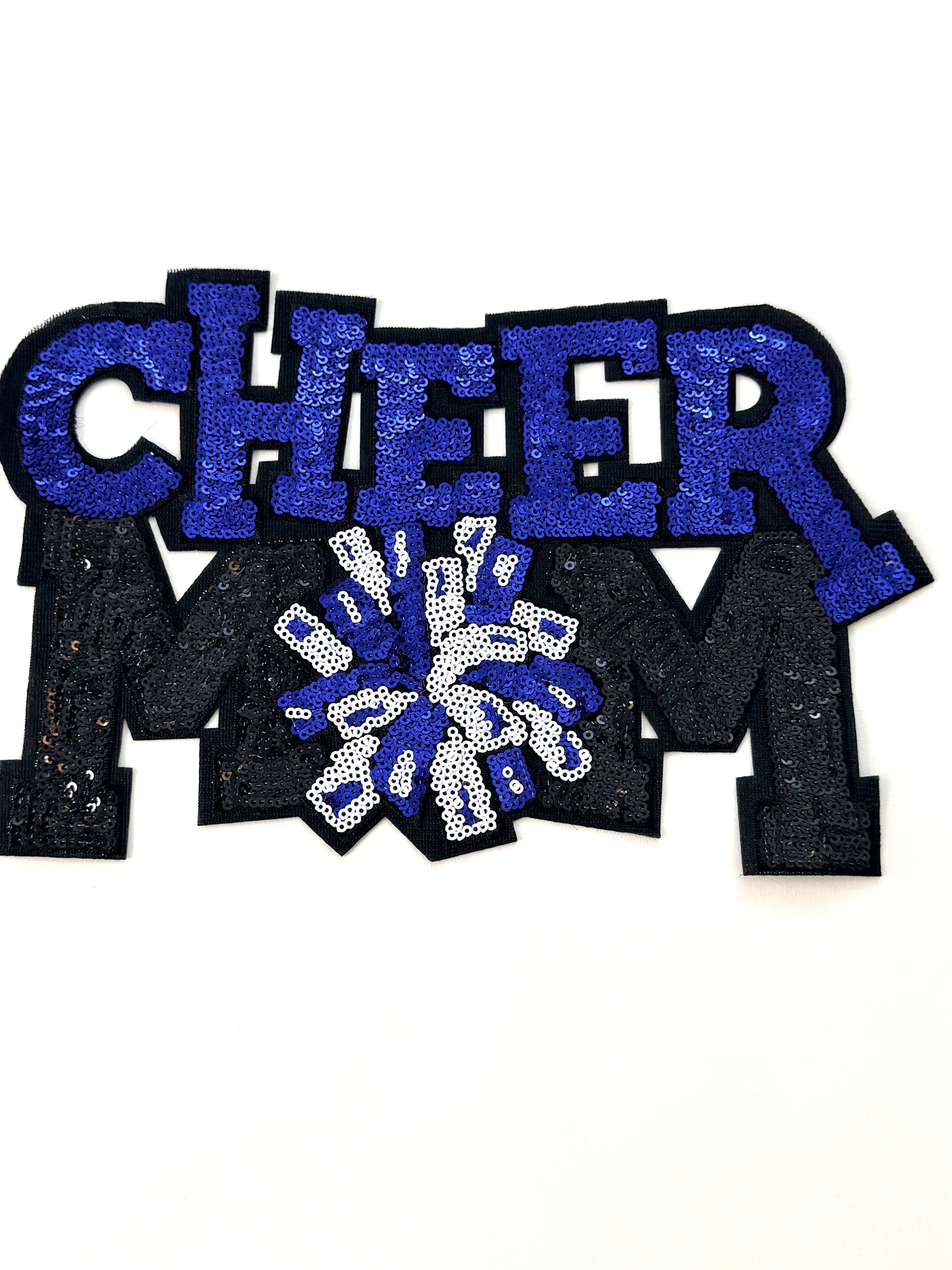 Cheer Mom Sequin Shirt Patch