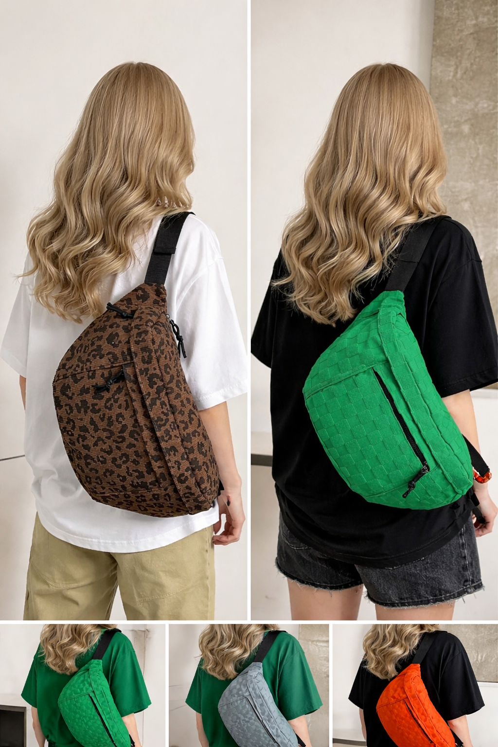 Custom Patch Crossbody Bag