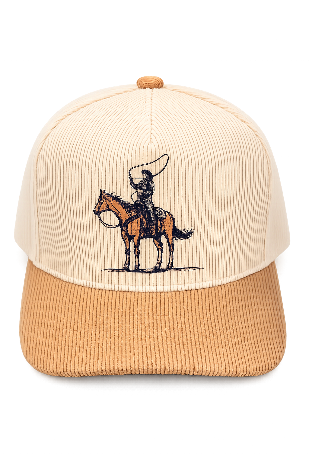 Cowgirl Roper corduroy Trucker Hat