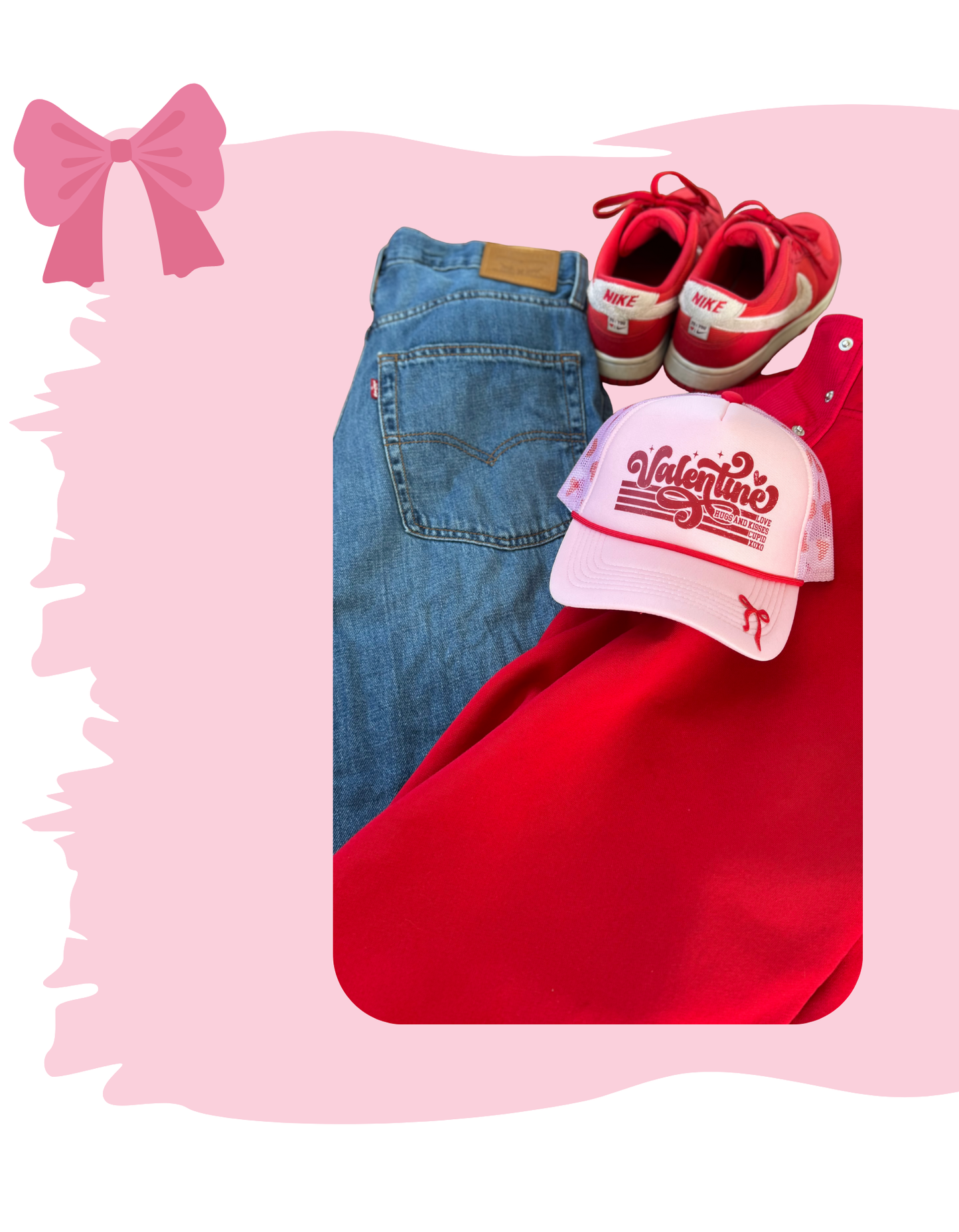 Vintage Valentine Trucker Hat