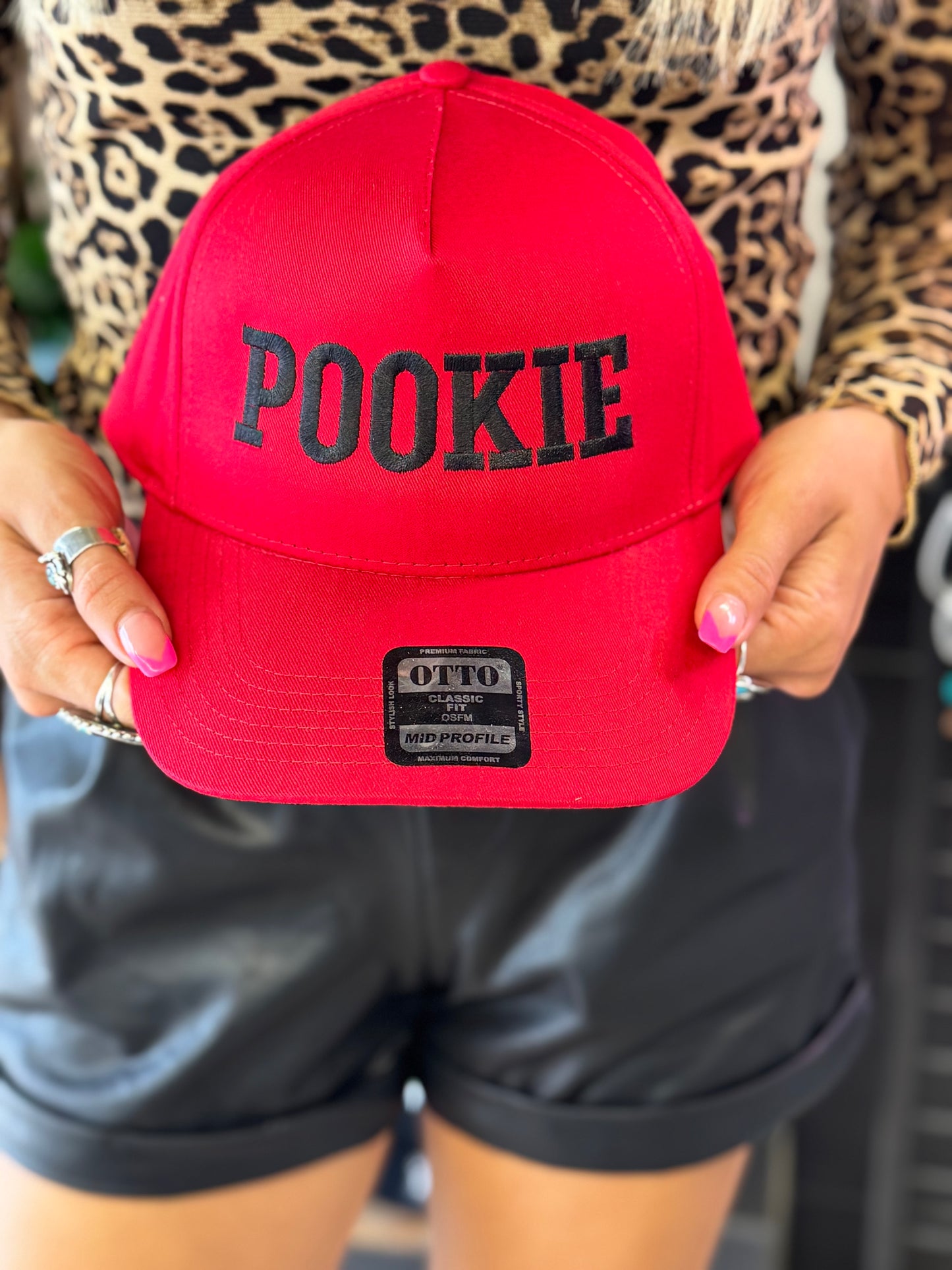 Embroidered Pookie Trucker hat
