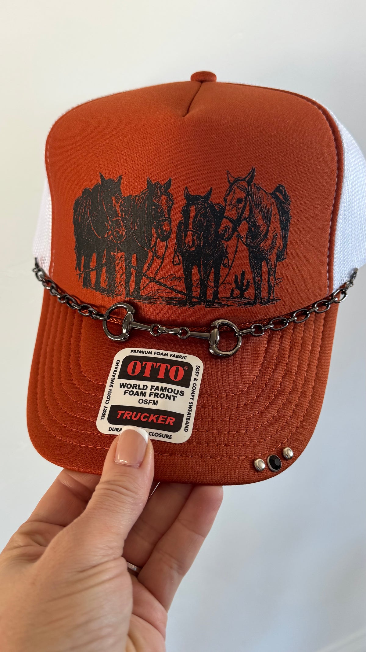 Build Custom  Trucker hat-  LIVE