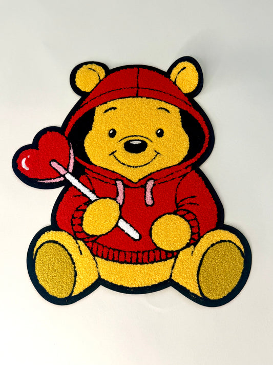 CHENILLE BEAR PATCH (Large)