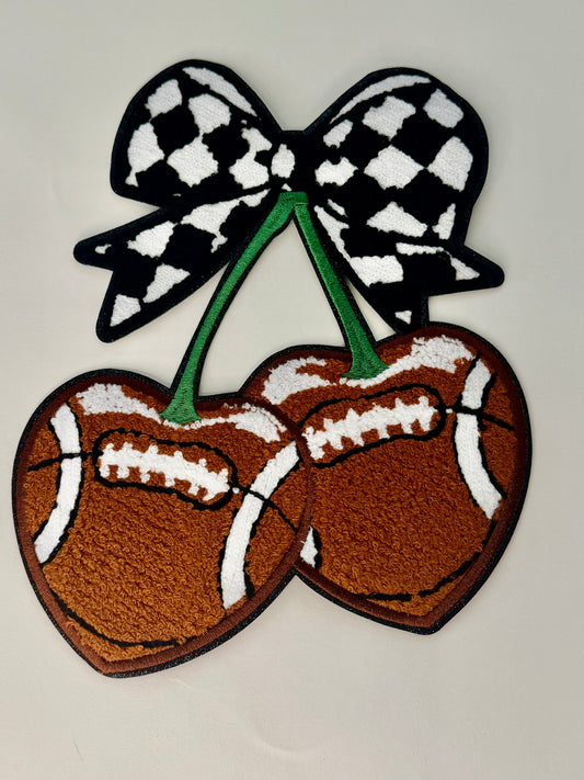 CHENILLE PATCH FOOTBALL (Large)