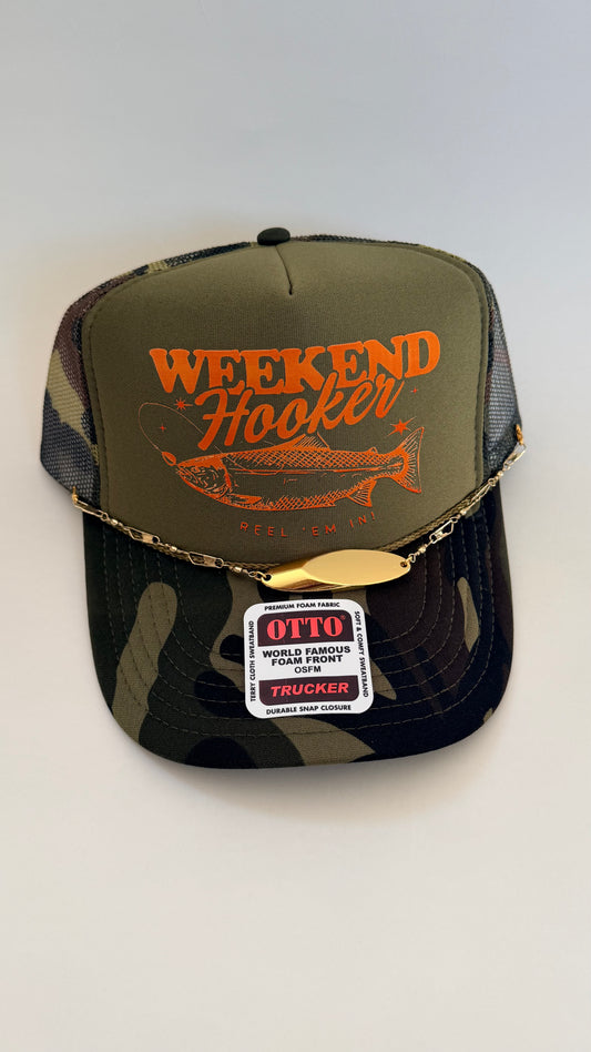 Weekend Hooker Trucker Hat
