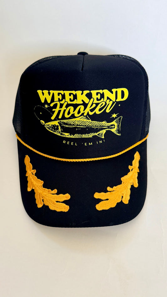 Weekend Hooker Captain Hat