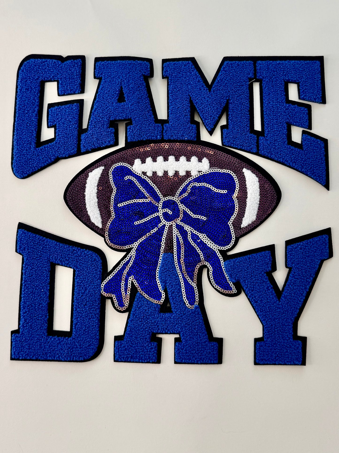 CHENILLE PATCH GAME DAY (Large)