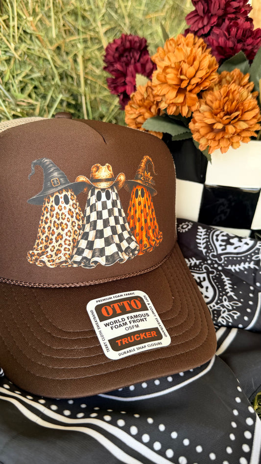Spooky Trio Trucker Hat