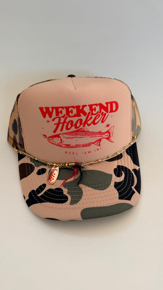 Weekend Hooker Trucker hat