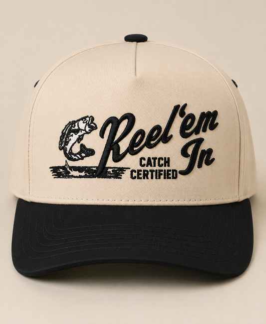 Reel'em In Embroidered Hat