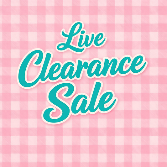 LIVE (shown in LIVE TT) - Clearance items
