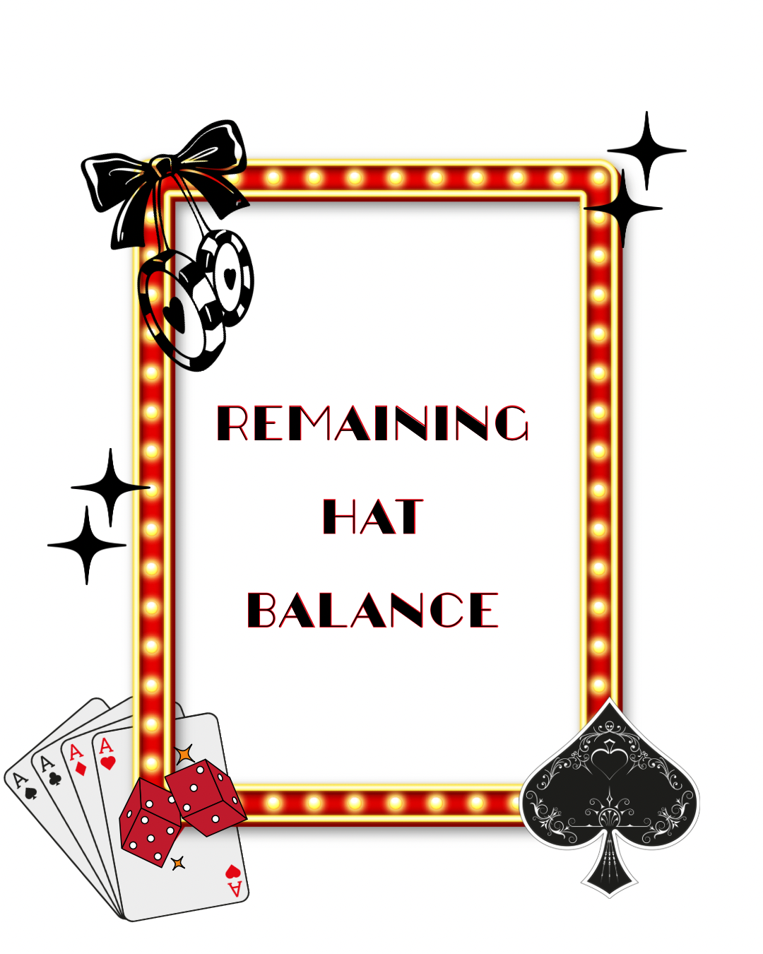 Custom Hat- Balance Due