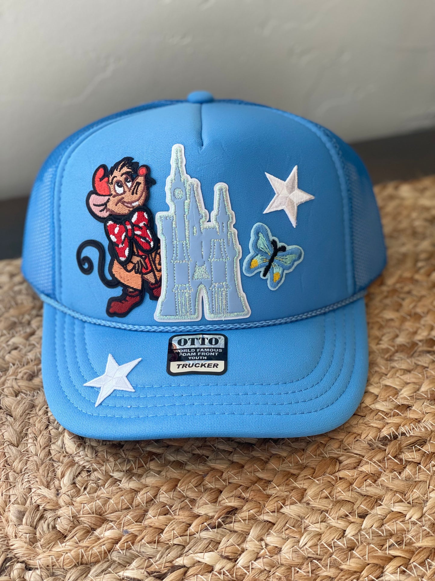 Jaq's castle trucker hat - Youth Size