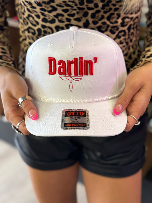 DARLIN' embroidered OTTO trucker hat
